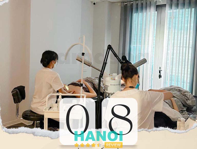 spa trị mụn tại Hà Nội uy tín