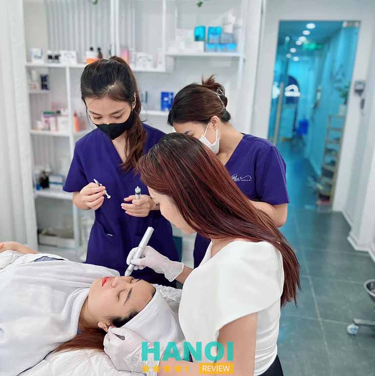 spa trị mụn tại Hà Nội uy tín