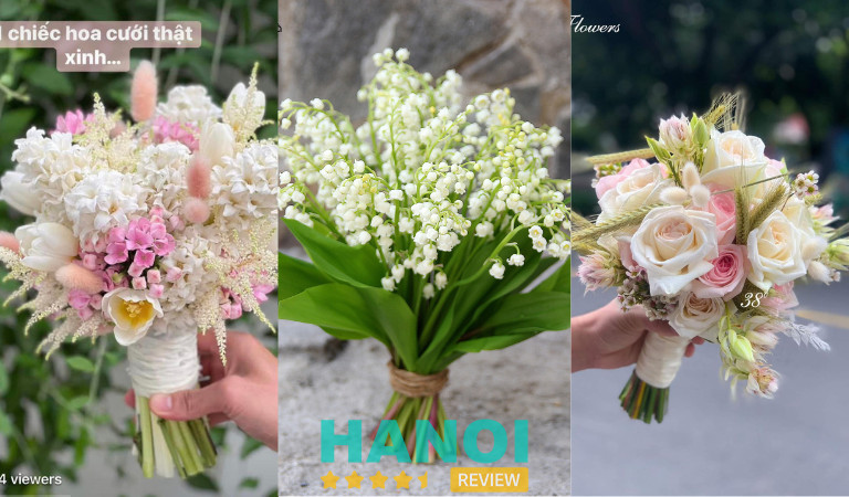 Shop hoa cưới 38 Degree Flowers tại Hà Nội