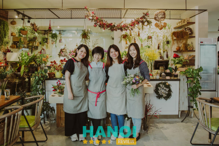 Shop hoa Linh Đan tại huyện Thạch Thất, Hà Nội