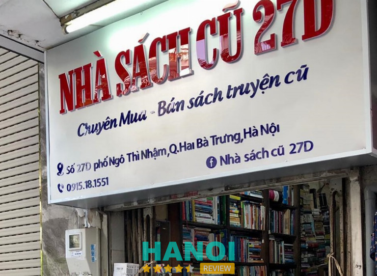 Nhà sách cũ 27D Ngô Thì Nhậm