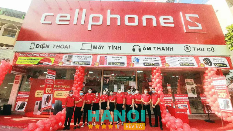 Hệ thống cửa hàng Cellphone S