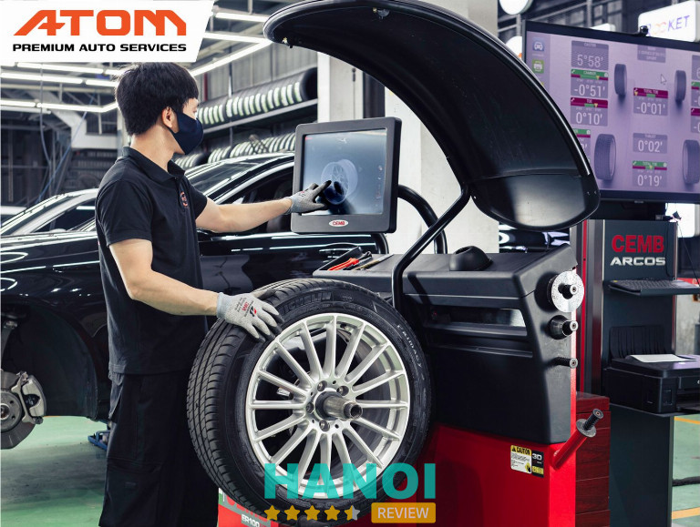 Đơn vị thay lốp xe Atom Auto Services