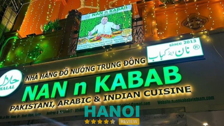 Nhà hàng Đồ nướng Trung Đông NAN n KABAB