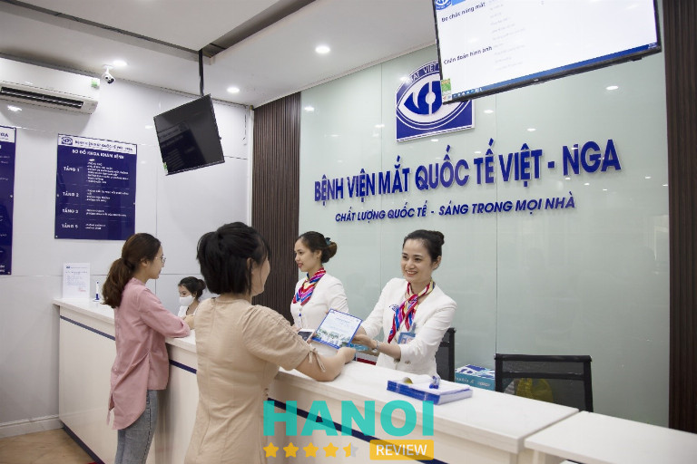 Phòng khám Bệnh viện mắt Quốc tế Việt Nga