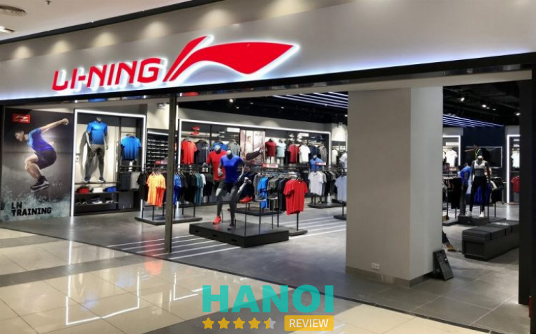 Shop thể thao Li Ning