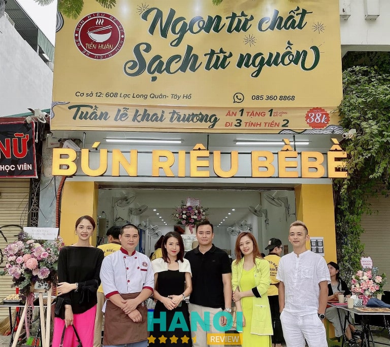 Bún riêu Bề Bề Tây Hồ