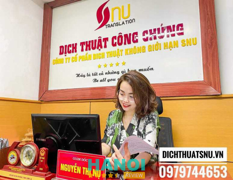 Văn phòng Dịch thuật Công chứng SNU