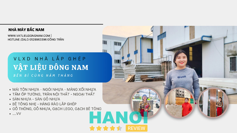 Vật Liệu Đông Nam Hà Nội