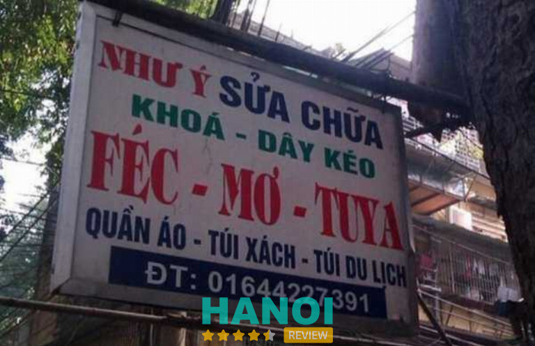 Tiệm sửa túi xách tại Hà Nội