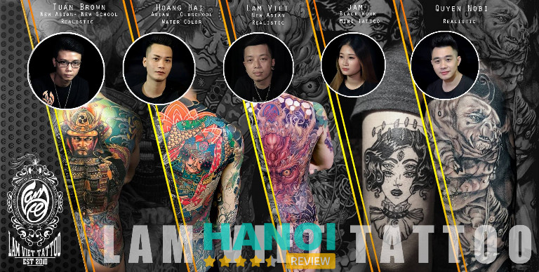 Lâm Việt Tattoo, Long Biên, Hà Nội