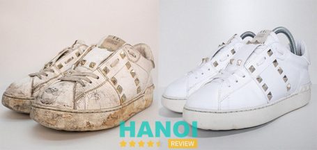 Dịch vụ vệ sinh giày sneaker Hà Nội