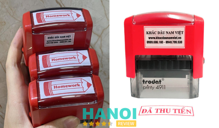 Khắc dấu Nam Việt tại Hà Nội