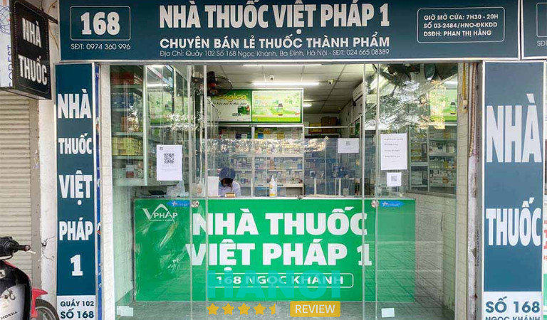 Nhà thuốc Việt Pháp 1 tại quận Ba Đình