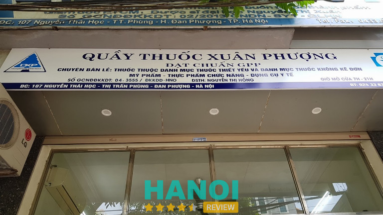 Quầy thuốc Xuân Phượng Hà Nội