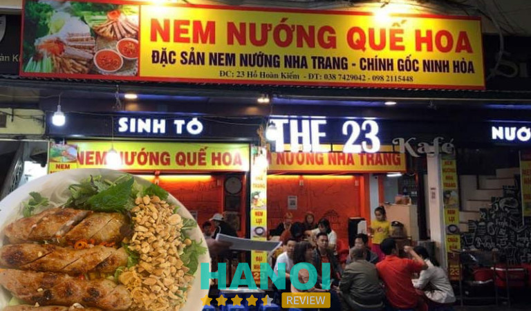 Nem nướng nha trang Quế Hoa tại Hà Nội