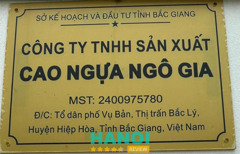 Cao Ngựa Ngô Gia