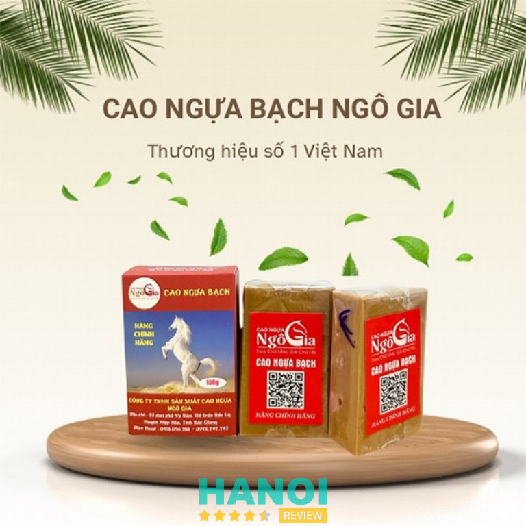 Cao ngựa bạch mắt đỏ nguyên chất