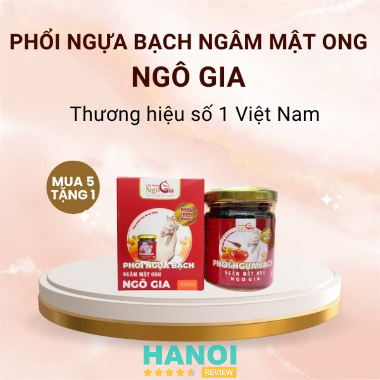 Phổi ngựa bạch ngâm mật ong