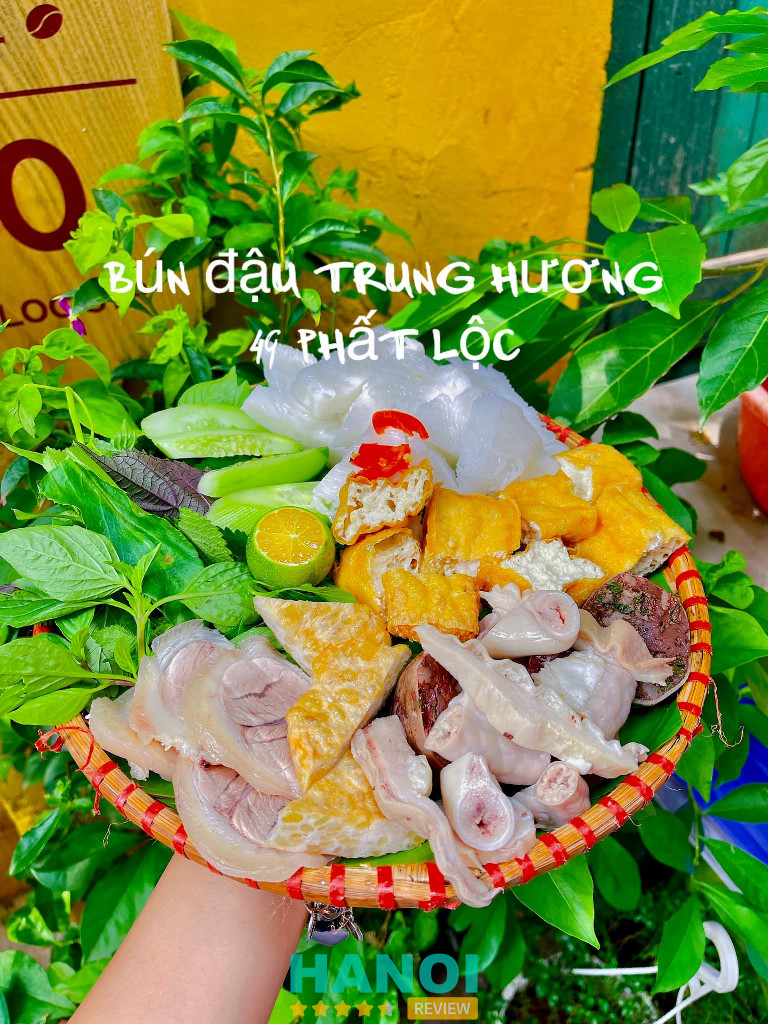 Bún đậu Trung Hương