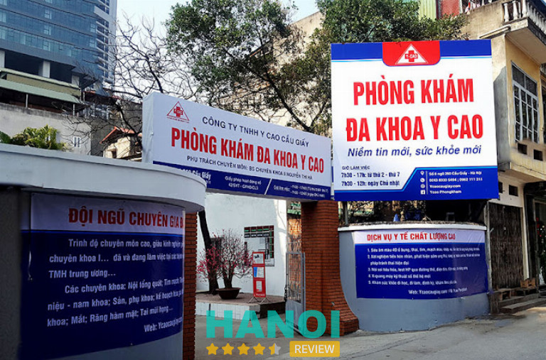 Phòng khám Đa khoa Y Cao tại Cầu Giấy, Hà Nội