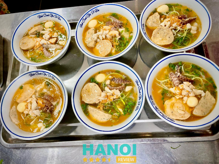 Bánh canh ghẹ Dì Sơn Hà Nội