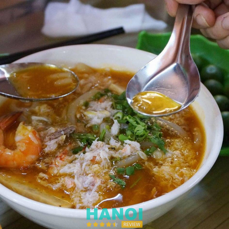 Bánh canh ghẹ Út Còi Hà Nội