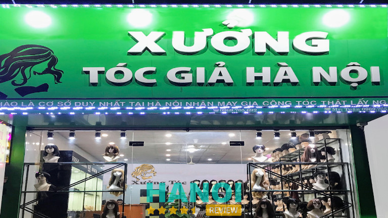 Xưởng Tóc Giả Hà Nội địa chỉ bán tóc giả tại Hà Nội