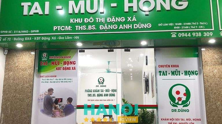 Phòng Khám Tai Mũi Họng - Ths Bs Đặng Anh Dũng