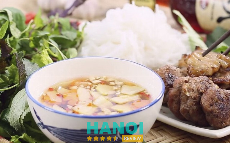 Quán Bún Chả Cô Bằng quận Thanh Xuân