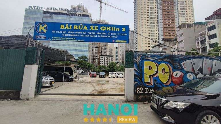 Bãi rửa xe QKlin