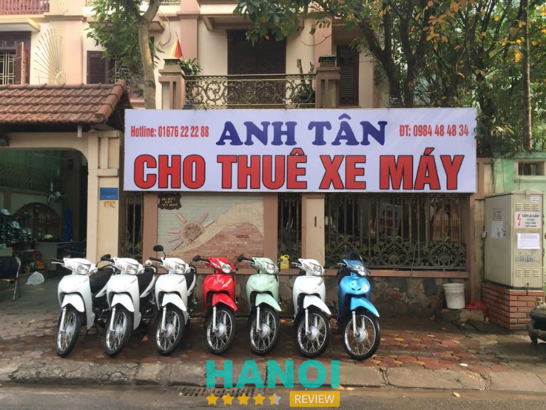 Cửa Hàng Cho Thuê Xe Máy Anh Tân