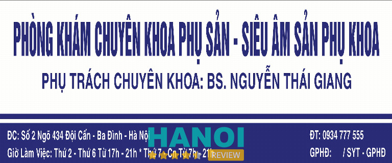 Phòng khám Sản phụ khoa Ánh Sáng tại Q. Ba Đình, Hà Nội