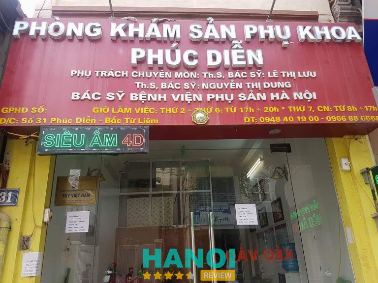 Phòng khám sản phụ khoa Phúc Diễn