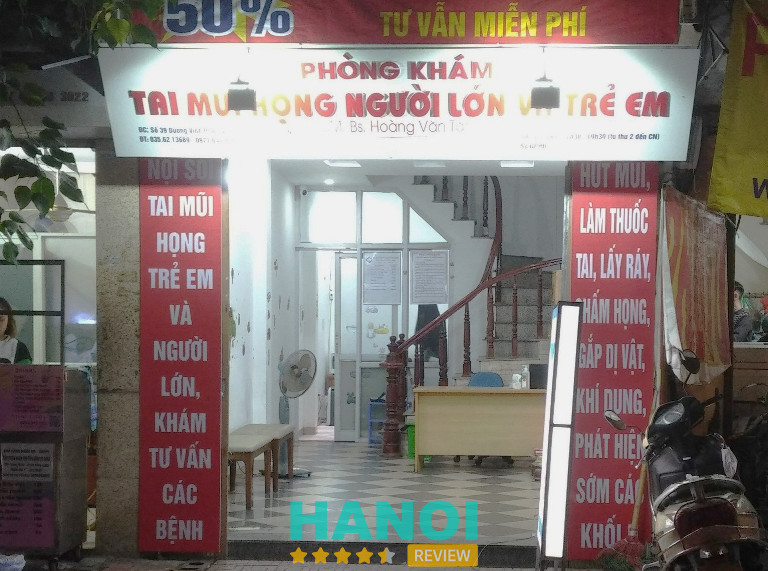 Phòng khám chuyên khoa Tai Mũi Họng - 39 phố Vĩnh Phúc 