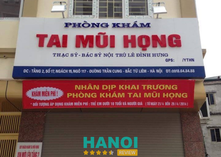 Phòng Khám Tai Mũi Họng BS Lê Đình Hưng