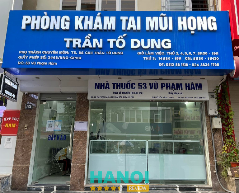 Phòng khám Tai Mũi Họng Trần Tố Dung