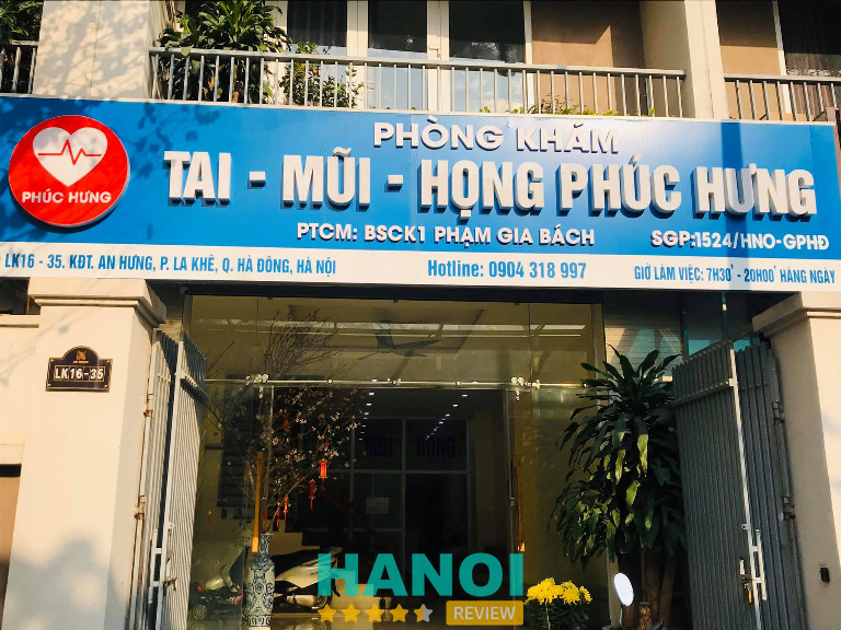 Phòng khám Tai Mũi Họng Phúc Hưng