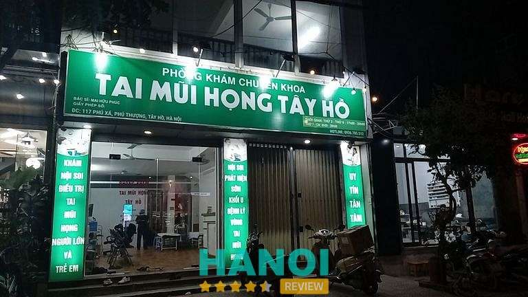 Phòng khám Tai mũi họng Tây Hồ