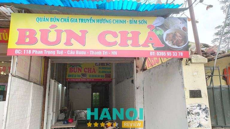 Quán Bún Chả Hương Chinh