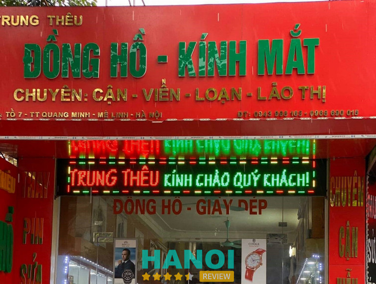 Kính Mắt Đồng Hồ Trung Thêu