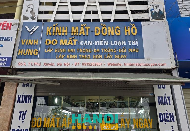 Cửa Hàng Kính Mắt Vinh Hưng