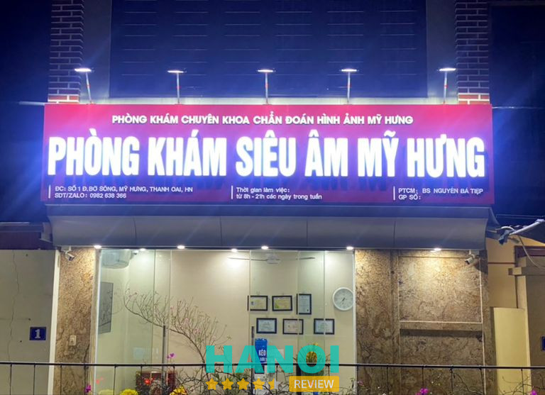 Phòng Khám Siêu Âm Mỹ Hưng - Bác Sĩ Tiệp