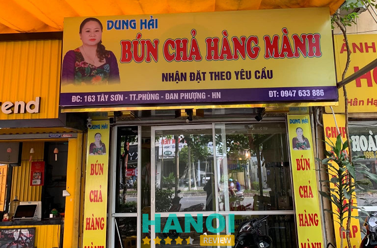 Bún Chả Hàng Mành Dung Hải