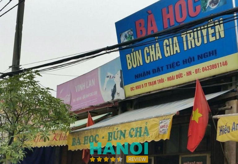 Bún Chả Bà Học Lớn